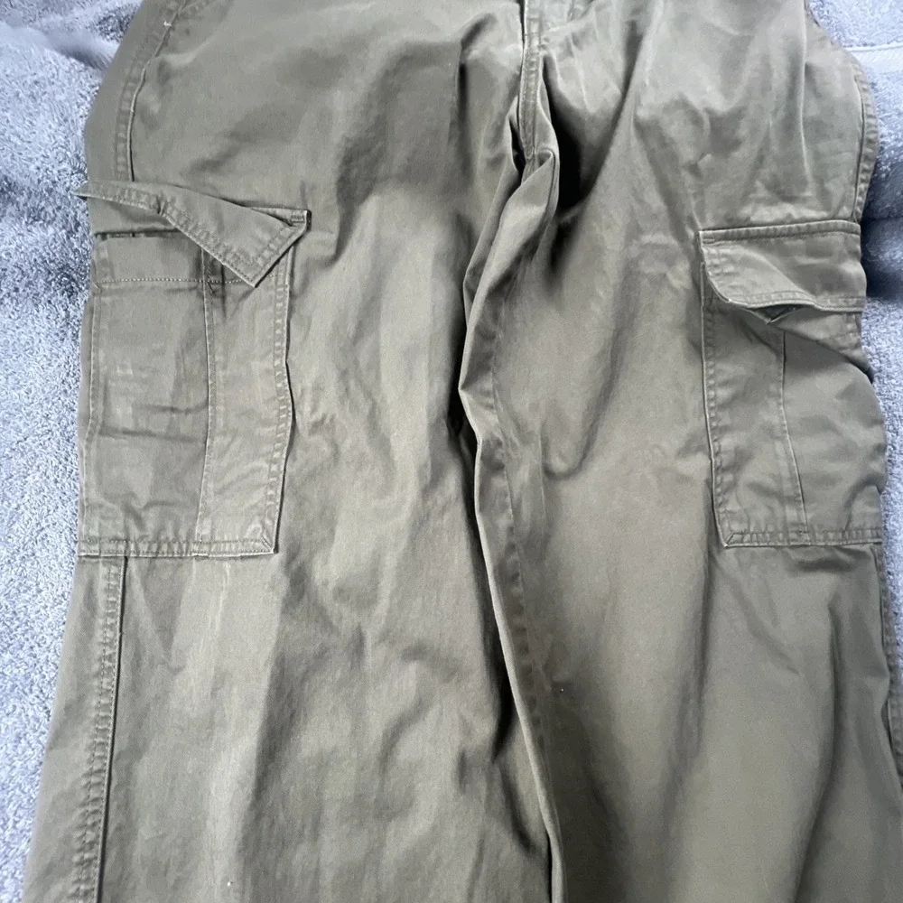 Levis 94 Baggy Pants Womens 30‎ 32x30  Olive Green Cargo Baggy Loose Y2K